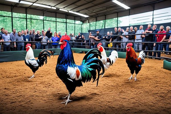 Edukasi Live Streaming Sabung Ayam